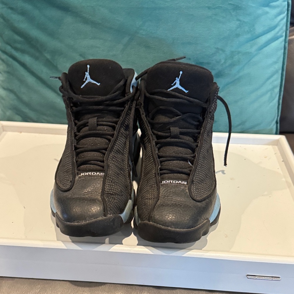 Jordan Black and White Sneakers
